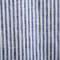 Navy and White Woven Linen Stripe
