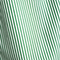 Green & White Striped Cotton